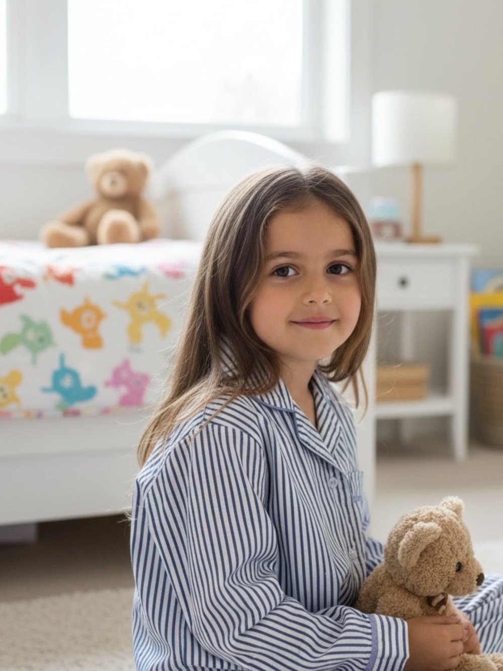 Powell craft kids long sleeve cotton pajama shirt 6/7